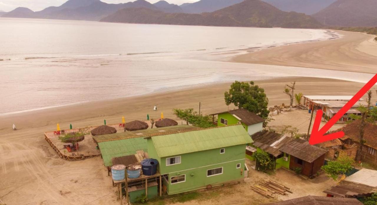 827 Chale Pe Na Areia, Completo Na Praia Do Estaleiro Em Ubatuba - 1 Dormitorio, 1 Banheiro, 1 Vaga De Garagem Luaran gambar
